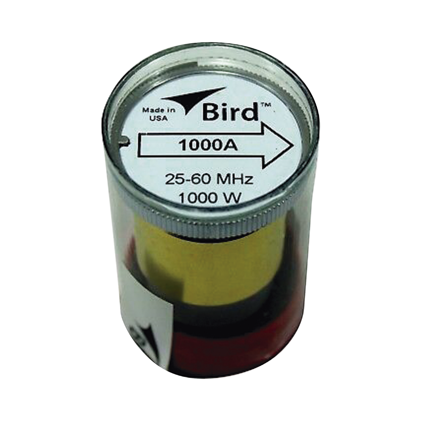 Elemento de Potencia en linea 7/8 a 1000 Watt para Wattmetro BIRD 43 en el Rango de Frecuencia de 25 a 60 MHz