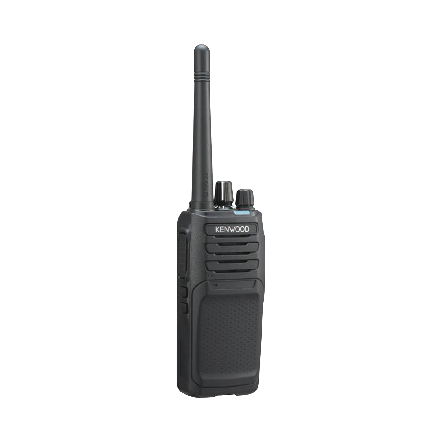 Radio portátil VHF 136-174 MHz, Digital NXDN-Analógico, 5 Watts, 64 Canales, Roaming, Encriptación, GPS*, Inc. antena, batería, cargador y clip