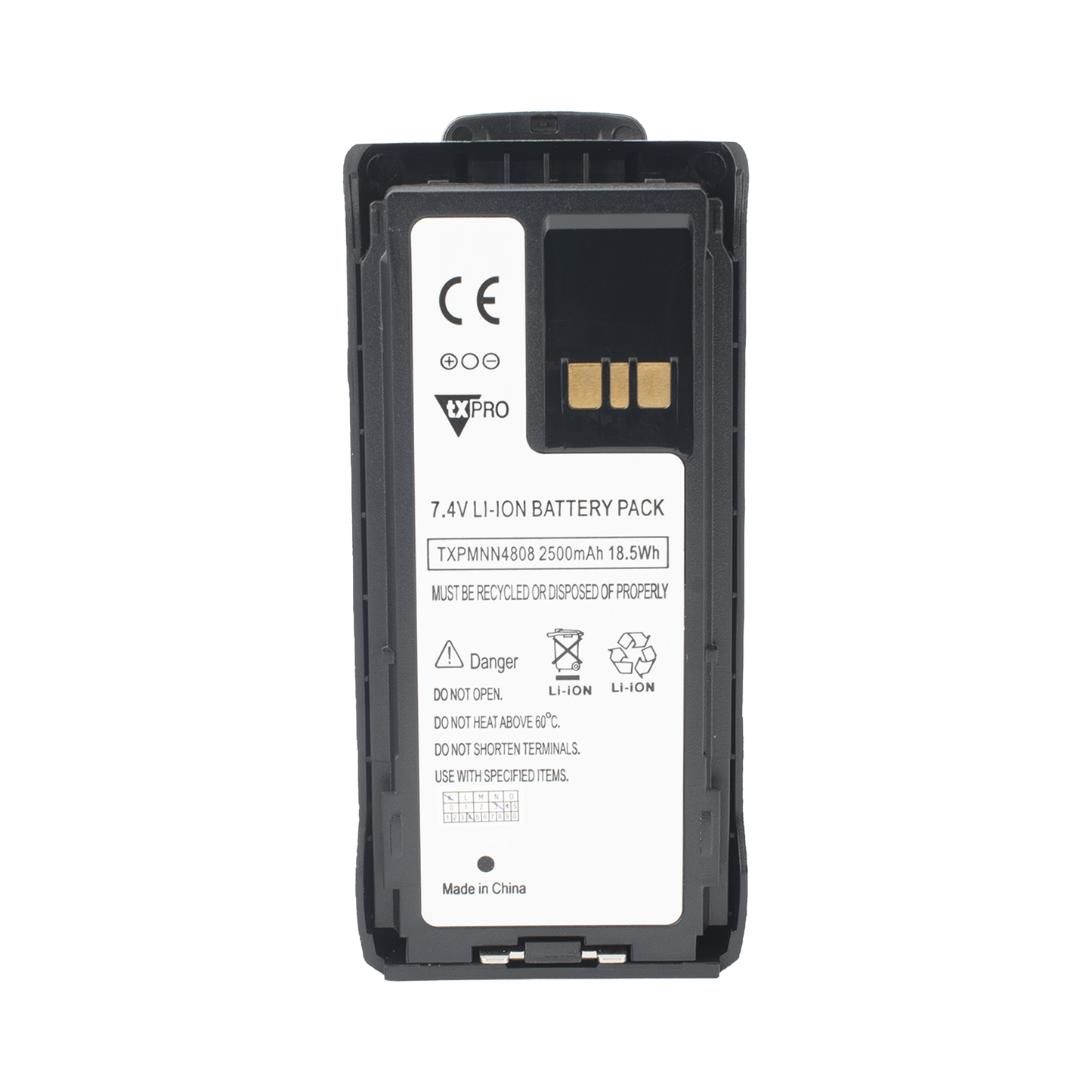 Batería de Li-Ion, 2500mAh para radios R7