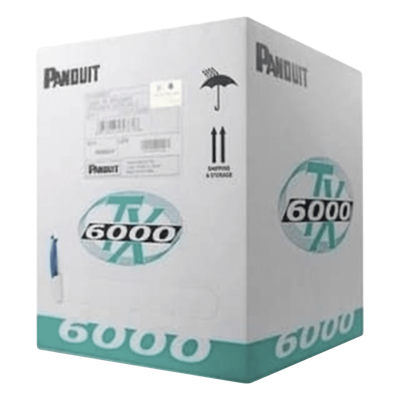 Cable UTP / Cat 6 Mejorado / 23 AWG / 305 m (1000 ft) / 4 Pares / PVC CM / Reelex
