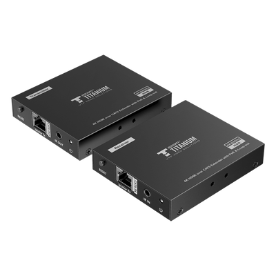 Extensor HDMI / 4K@60 Hz / 70 m (229.7 ft) / Cero Latencia / Sin Compresión / PoC / Audio 3.5 mm / Control IR Bidireccional