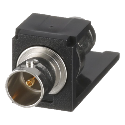 Módulo Acoplador Coaxial BNC / 75 Ohms / Mini-Com / 10-250 MHz / Negro