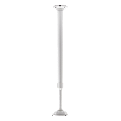 Soporte Telescópico Universal / Ajustable 0.6 a 1.2 m (1.97 a 3.94 ft) / Aluminio / Interior y Exterior / Blanco