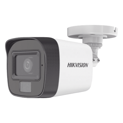 Cámara Bala TURBOHD / 2 Megapixel / Dual Light IR 30 m (98.4 ft) + Luz Blanca 20 m (65.6 ft) / Micrófono Integrado / Gran Angular 101° / IP67 / 4 Tecnologías