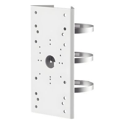 Montaje para Poste / Ajustable 67-127 mm / Acero Inoxidable / Carga 10 kg / 5' × 1.81' × 9.84'