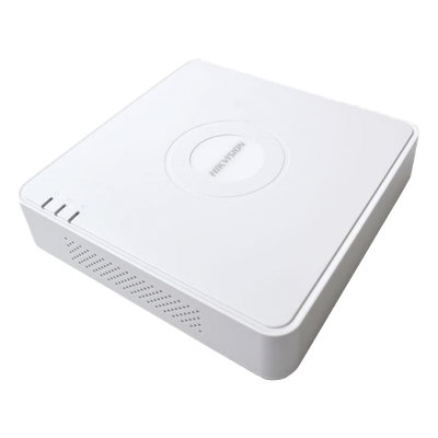 NVR IP / 4 Canales / 4 Puertos PoE / H.265+ / 4K HDMI / 1 Bahía HDD 6 TB