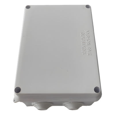 Caja de Derivación IP65 / 10 Entradas / IK07 / ABS / 150 x 110 x 70 mm (5.9 x 4.3 x 2.8 in)