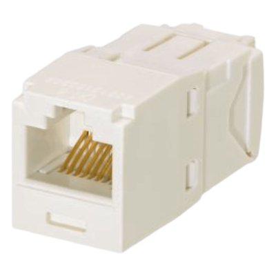 Módulo Jack RJ45 / Categoría 6 / Terminación TG sin herramienta / 22-26 AWG / -10°C a 65°C / Blanco Ártico
