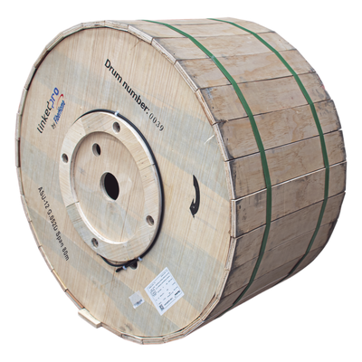 Cable Fibra Óptica ADSS / Monomodo G.652D / 12 Hilos / Span 80 m (262.5 ft) / Cubierta MDPE / Sin Metal