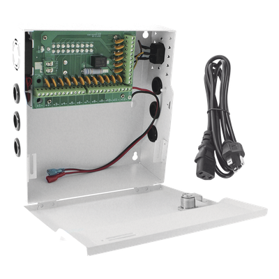 Fuente de Poder Profesional / 12 Vcc @ 20 A / 18 Canales / Entrada Universal 96-264 Vca / Protección de Batería 10.5 V