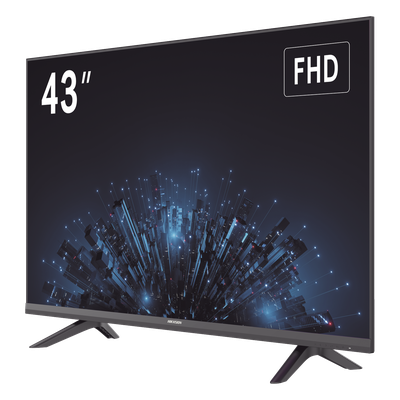 Monitor LED / 43 pulgadas Full HD 1920x1080 / Uso 24-7 / Contraste 4000:1 / HDMI VGA USB / VESA 200x200 / Bocinas 10W x2