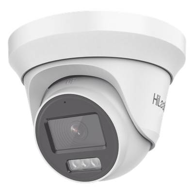 Cámara Turret TURBOHD / 5 Megapixel / Dual Light 40 m (131.2 ft) / Audio Bidireccional / IP67 / Lente 2.8 mm / Ángulo 112°