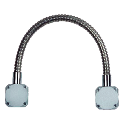 Loop para Cable / Montaje Superficie Lado Bisagra / 4-Conductor Cal 22 o 2-Conductor Cal 18 / 7 pulgadas (177.8 mm) / Uso Pesado / Acabado Plata