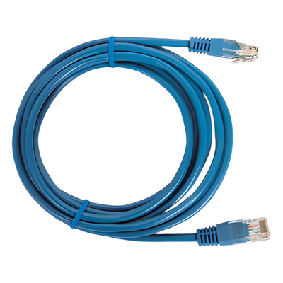 Cable de Parcheo UTP Cat6 / 2 Metros (6.56 Pies) / Azul / 1 Gbps / RJ45