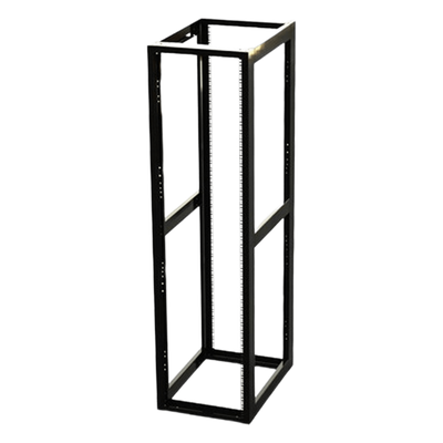 Rack 19" / 4 Postes / 45 Unidades / Profundidad Ajustable 610-940 mm / Capacidad 900 kg