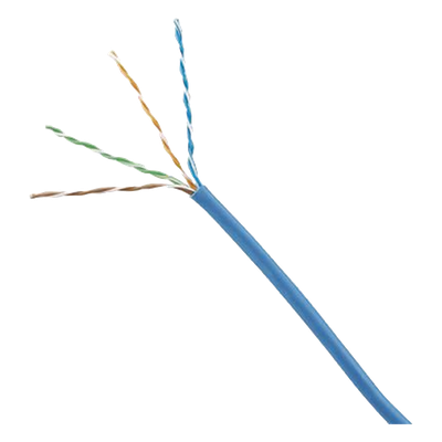 Bobina de Cable UTP / Cat 5e / 24 AWG / CMP Plenum / 305 m (1000 pies) / 4 Pares / Cobre Sólido
