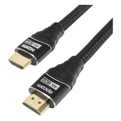Cable HDMI 2.0 / 4K@60Hz / 18 Gbps / 3 m (9.84 ft) / Conectores Oro 24K / Blindaje Reforzado / 30 AWG