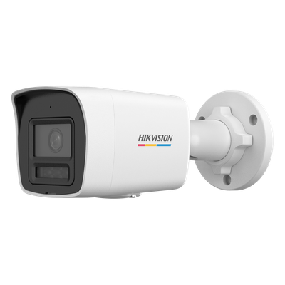 Cámara Bala IP / 4 Megapixel / Dual Light 30 m (98.4 ft) / ColorVu 3.0 / WDR 120 dB / IP67 / PoE
