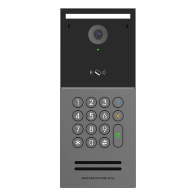 Videoportero IP Inteligente / 2K Ultra HD 4 MP / Ángulo 127° / IA ISP con Análisis de Comportamiento / Lector RFID Dual 13.56 MHz y 125 kHz / 5000 Tarjetas / PoE Integrado / IP66 IK10