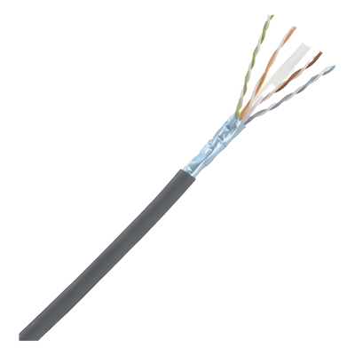 Cable Blindado F/UTP / Cat6A / 23 AWG / LSZH / 305 m (1000 pies) / 10GBase-T