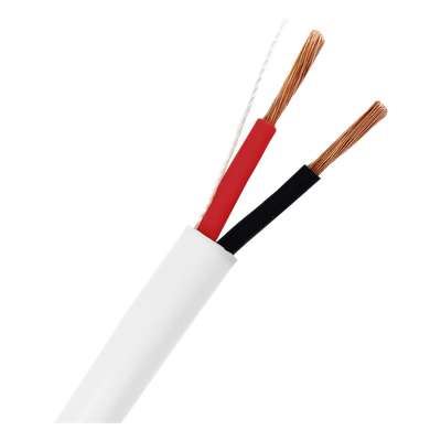Cable para Bocina / 2x18 AWG / Libre de Oxígeno / 152 m (500 ft) / UL CL3R / Blanco