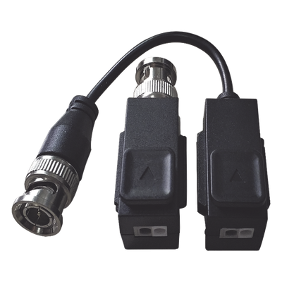 Transceptor de Video Pasivo / Hasta 8 MP (4K) / Distancia 400 m (1312.3 ft) / Inmunidad 60 dB / Audio por Coaxitron / Push Button