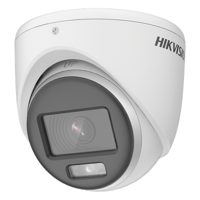 Cámara Turret TURBOHD / 2 Megapixel / Dual Light 20 m (65.6 ft) / Gran Angular 105° / IP67 / Audio por Coaxial / 4 Tecnologías
