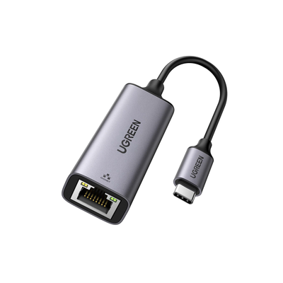 Adaptador de Red / USB-C 3.1 a RJ45 / 5 Gbps / 10/100/1000 Mbps / Thunderbolt 3 / Cable 10 cm (0.33 ft)