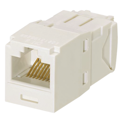 Jack RJ45 / Cat 6 / 8P8C / Sin herramienta de impacto / 22-26 AWG / -10°C a 65°C