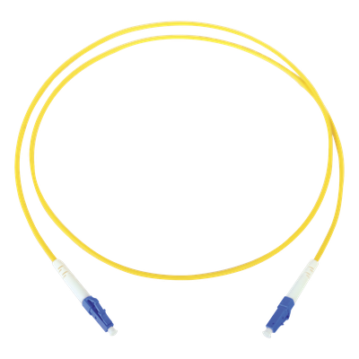 Jumper de Fibra Óptica Monomodo / LC/LC Simplex / 1 Metro (3.28 Pies) / UPC / ITU-T G.652.D