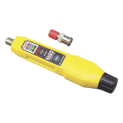 Probador de cables coaxiales / RG59, RG6/6Q, RG7, RG11 / Mapeo de 4 cables / LED indicadores / 5.75" (146 mm) / 2x AAA