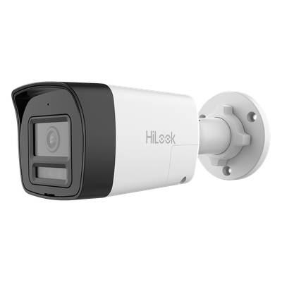 Cámara Bala TURBOHD / 5 Megapixel / Dual Light 30 m (98.4 ft) IR + 20 m (65.6 ft) Luz Blanca / Audio Bidireccional / IP67 / Metal