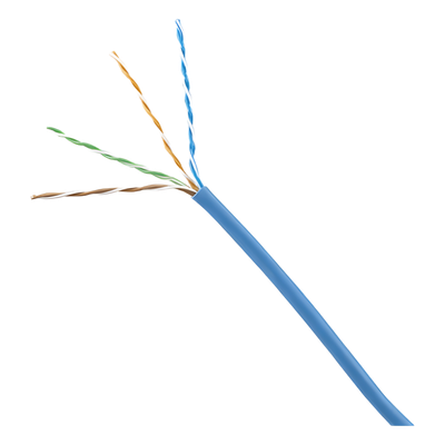 Cable UTP Cat 6 / 24 AWG / 305 m (1000 ft) / LSZH / Cobre sólido / 250 MHz / PoE