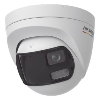 Cámara Turret TURBOHD / 3K 5 Megapixel / Visión 180° / Dual Light 40 m (131.2 ft) / Micrófono Integrado / IP67