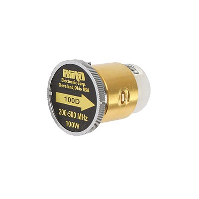 Elemento de 100 Watt en LÌnea 7/8 para Wattmetro BIRD 43 en Rango de Frecuencia de 200 a 500 MHz.