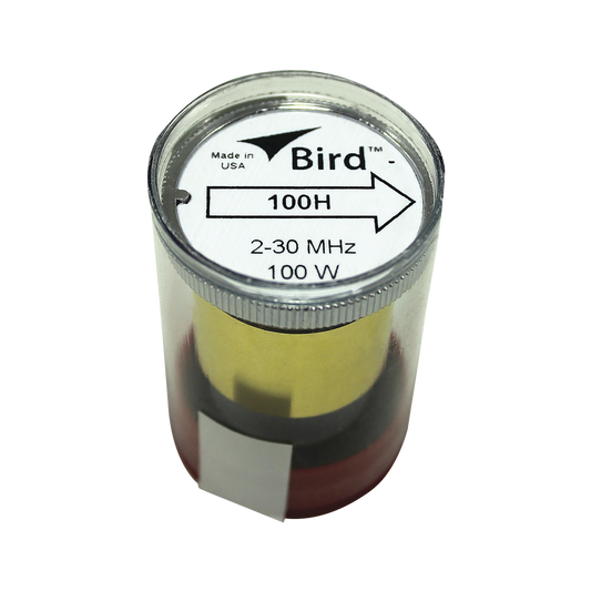 Elemento en LÌnea 7/8 de 100 Watt para Wattmetro BIRD 43 en el Rango de Frecuencia de 2-30 MHz.