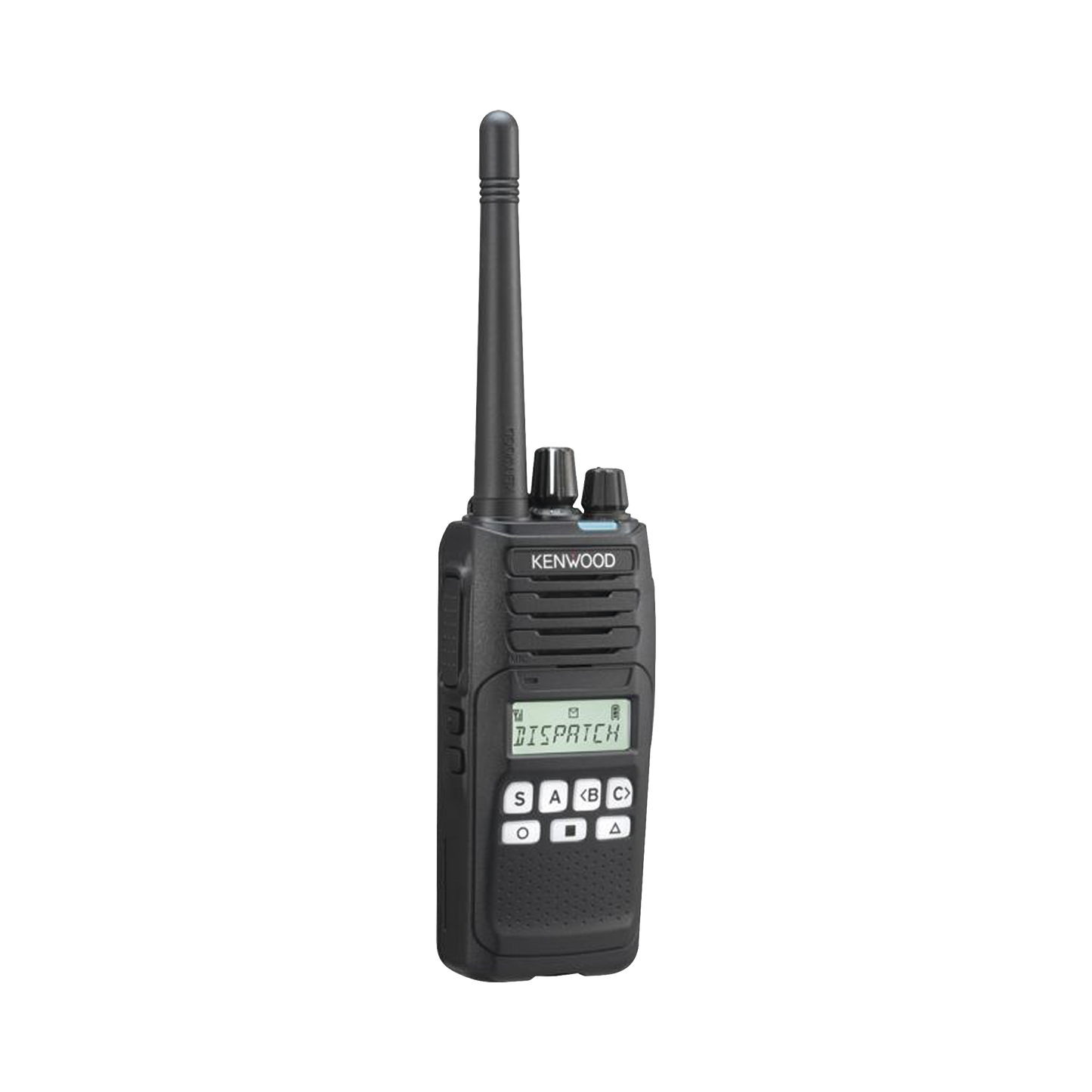 Radio portátil VHF 136-174 MHz, Digital NXDN-Analógico, 5 Watts, 260 Canales, 9 Teclas, Roaming, Encriptación, GPS*, Inc. antena, batería, cargador y clip