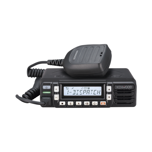 Radio móvil VHF 136-174 MHz, Digital NXDN-Analógico, 50 Watts, 260 Canales, Trunking Tipo D, Encriptación, IP54, MIL-STD-810, GPS, Incluye accesorios de instalación