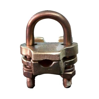 Conector de Varilla 5/8 a Cable Calibre 4  a 3/0 AWG.