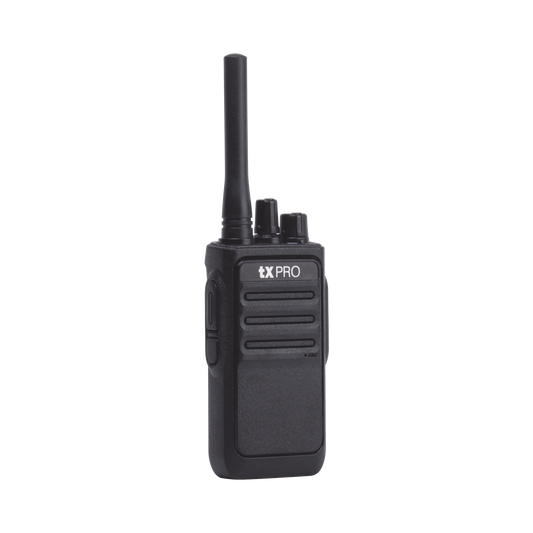 Radio Portátil UHF 400-470 MHz, 16 canales, 2 Watts de potencia. Comunicación Clara en su Negocio