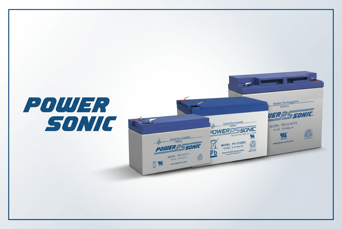 Banner POWER SONIC con baterías de respaldo