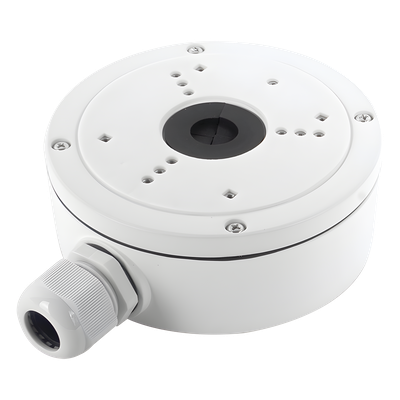 Caja de Conexiones para Cámaras / IP66 / Conector 25 mm / Carga 4.5 kg / Aleación de Aluminio