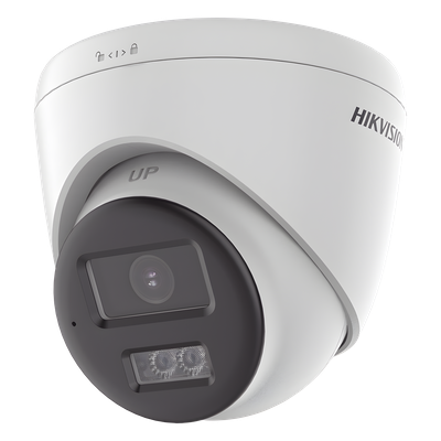Cámara Turret TURBOHD / 4K 8 Megapixel / Dual Light 40 m (131.2 ft) / Audio Bidireccional / IP67 / Lente 2.8 mm / 113°
