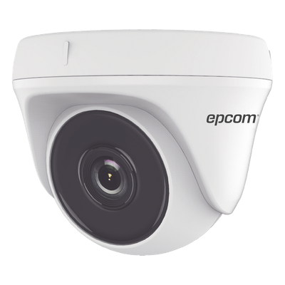 Cámara Eyeball TURBOHD / 2 Megapixel / Gran Angular 103° / EXIR 20 m (65.6 ft) / Interior / Multiprotocolo TVI-AHD-CVI-CVBS