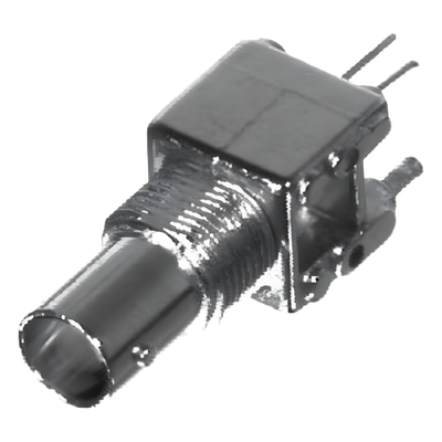 Conector BNC / Hembra / 75 Ohm / Montaje Vertical PCB / Compacto