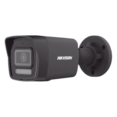 Cámara Bala IP / 4 Megapixel / Dual Light 30 m (98.4 ft) / Lente 2.8 mm / 98° / Audio / IP67 / PoE