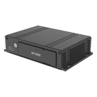 DVR Móvil / 4 Canales TURBOHD / 2 Megapixel (1080p) / IA Integrada ADAS+DSM+BSD / 4G + Wi-Fi Dual-Band + GPS / Dual SD 512 GB / Alimentación 9-32 VCC