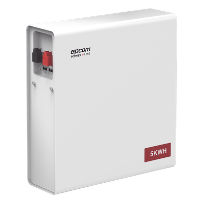 Batería de Litio LiFePO4 / 5 kWh / 51.2 Vcc / 100 Ah / Exterior / Montaje en Pared / Paralelo hasta 150 kWh