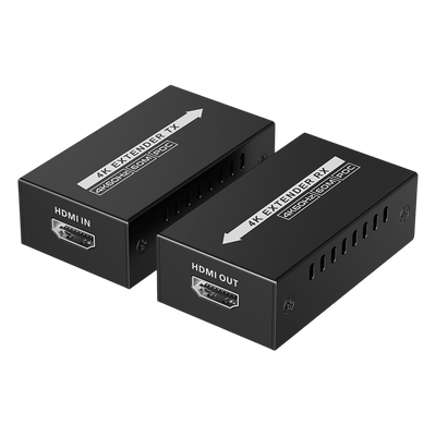 Extensor HDMI / 4K 60 Hz / Alcance 60 m (196.9 ft) / Latencia Cero / Alimentación Solo TX / Cat6/Cat6A/Cat7