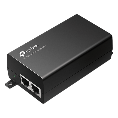 Inyector PoE+ / 30W / Gigabit 802.3af/at / 2 Puertos 10/100/1000 Mbps / Alcance 100 m (328 ft) / Plug and Play